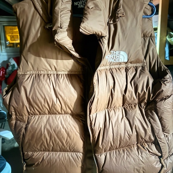 The North Face Brown Puffer Vest - Picture 2 of 7